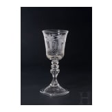 Glaspokal, wohl Russland, 18. Jhdt.