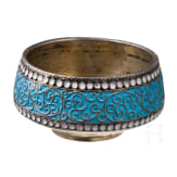 Cloisonn&eacute;-Email-Saliere, Russland, Moskau, Maria Semenowa, 1896-1908