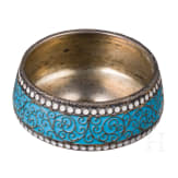 Cloisonn&eacute;-Email-Saliere, Russland, Moskau, Maria Semenowa, 1896-1908