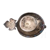 Kleiner Cloisonn&eacute;-Email-Kowsch mit Doppeladler, Russland, Moskau, 1899-1908