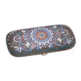 Cloisonn&eacute;-Email-Zigarettenetui, Russland, Moskau, Gustav Klingert, 1891 - 1896