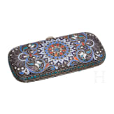 Cloisonn&eacute;-Email-Zigarettenetui, Russland, Moskau, Gustav Klingert, 1891 - 1896