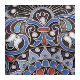 Cloisonn&eacute;-Email-Zigarettenetui, Russland, Moskau, Gustav Klingert, 1891 - 1896