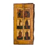 Two wings of an iconostasis, Russia, 19th century.
