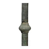 Paar sp&auml;tantiker Kandelaber aus Bronze, 5. - 6. Jhdt.