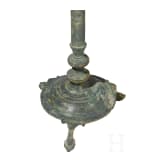 Paar sp&auml;tantiker Kandelaber aus Bronze, 5. - 6. Jhdt.