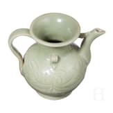 Longquan Seladon Krug mit Blumen, China, wahrscheinlich Ming-Dynastie