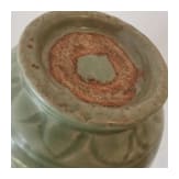 Longquan Seladon Krug mit Blumen, China, wahrscheinlich Ming-Dynastie