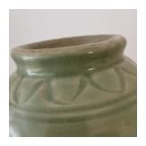 Longquan Seladon Krug mit Blumen, China, wahrscheinlich Ming-Dynastie