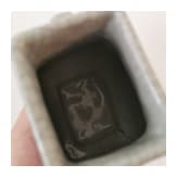 Kleine Vase mit Henkeln mit Ge-Typus Glasur, China, wohl 19. Jhdt.