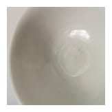Wei&szlig; glasiertes Sch&auml;lchen mit Wanli-Marke, China, wahrscheinlich aus der sp&auml;teren Kangxi-Zeit (17./18. Jhdt.)