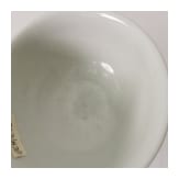 Wei&szlig; glasiertes Sch&auml;lchen mit Wanli-Marke, China, wahrscheinlich aus der sp&auml;teren Kangxi-Zeit (17./18. Jhdt.)