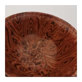 Koppchen in Holzoptik mit Qianlong-Marke, China, wohl 18. Jhdt.