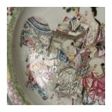 Famille-Rose-Teller, China, wohl Yongzheng-Periode (1723-35)