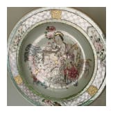Famille-Rose-Teller, China, wohl Yongzheng-Periode (1723-35)