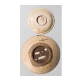 Vase, Schale und kleiner Teller, China, wohl Ming-Dynastie