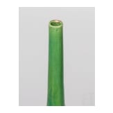 Gr&uuml;n glasierte Vase, China, wahrscheinlich 19./20. Jhdt.