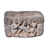 Architekturelement (Kapitell), Pakistan, Gro&szlig;raum Gandhara, wohl 3. - 5. Jhdt.
