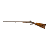 A pinfire side by side shotgun by Loos & Sohn