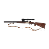 A Blaser combination gun, with Zeiss scope