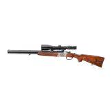 A Combination Rifle by Blaser, with scope