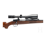 A Zastava repeating rifle with Swarovski scope