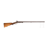 A Haetge pin-fire side-by-side shotgun, Berlin, ca. 1870