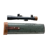 A WW1 Goerz 4x Sniper Scope, in case