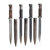 Four bayonets M 84/98 n. A.