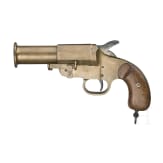 A Stantien & Becker single-barrel flare gun, ca. 1915
