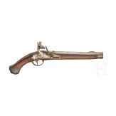 Two muzzle-loading pistols, replicas based on Prussian designs, ca. 1975