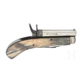 A knife-pistol Unwin & Rodgers, Sheffield, circa 1870