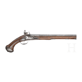 A military flintlock pistol, circa 1700