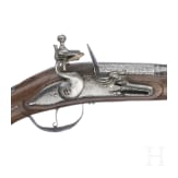 A military flintlock pistol, circa 1700