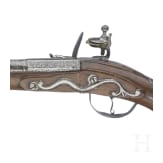 A military flintlock pistol, circa 1700