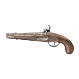 A converted percussion pistol M 1826/42 U-M