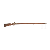 A flintlock rifle, replica similar to Prussian infantry rifle M 1716, ca. 1970
