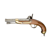 A percussion cavalry pistol M 1816 T, Mutzig