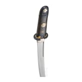 Wakizashi mit Shakudo-Montierung, 2. H&auml;lfte Edo-Periode