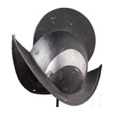 Schwarz-wei&szlig;er Morion, norddeutsch, um 1590