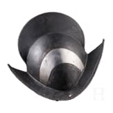 Schwarz-wei&szlig;er Morion, norddeutsch, um 1590