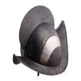 Schwarz-wei&szlig;er Morion, norddeutsch, um 1590