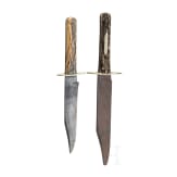 Zwei Bowie Messer, England, um 1860