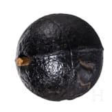 Granat-Schlackekugel f&uuml;r Kanonen, Braunschweig, 1575