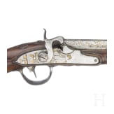 Perkussionspistole, s&uuml;ddeutsch, um 1760