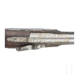 Perkussionspistole, s&uuml;ddeutsch, um 1760