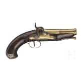 Ein Paar aptierte Marine-Perkussionspistolen, Frankreich, um 1780