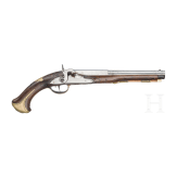 Perkussionspistole, s&uuml;ddeutsch, um 1780