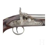 Perkussionspistole, P. Bond, London, um 1820