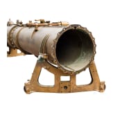 Torpedorohr eines Torpedobootes, um 1910